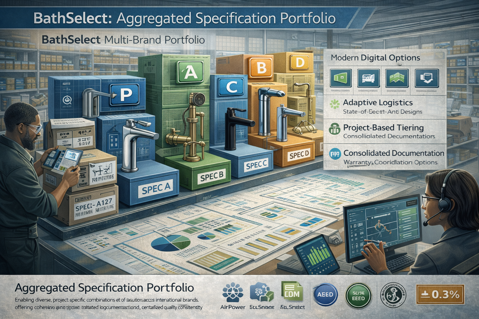 BathSelect multi-brand portfolio